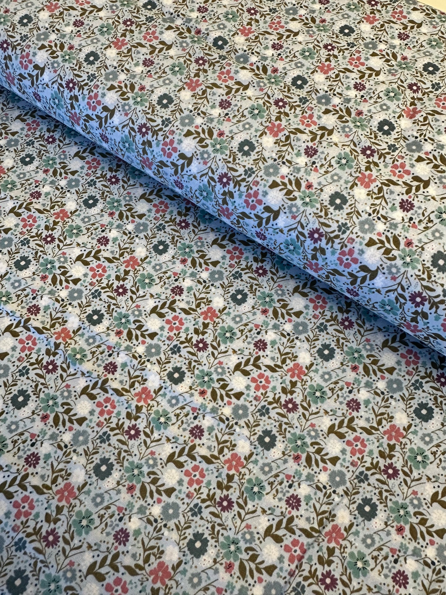 Flower Magic Blue Ditsy Floral