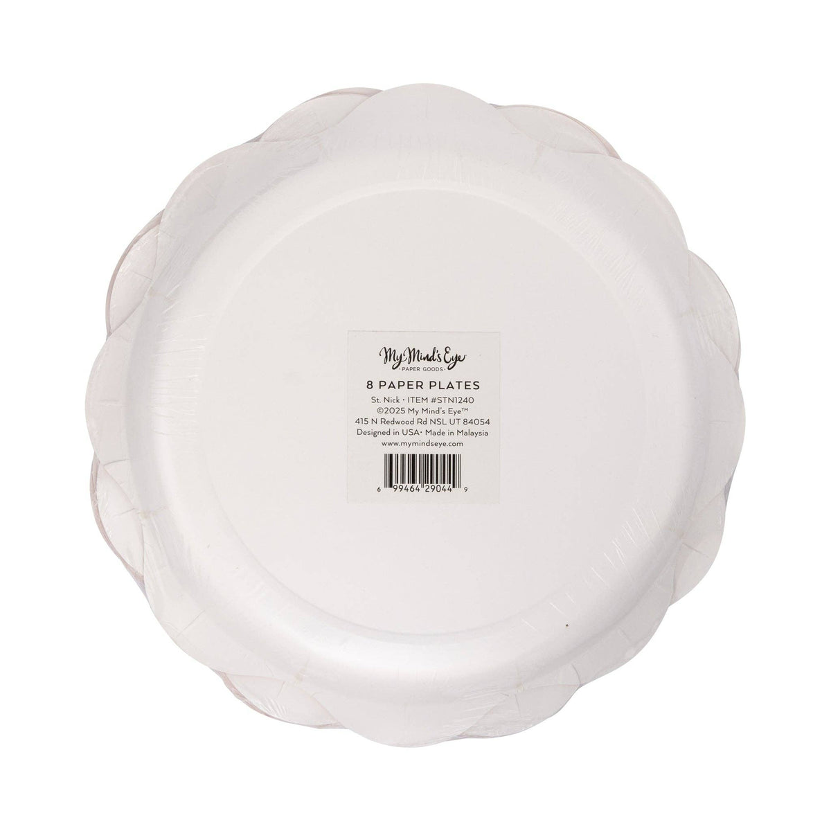STN1240 - St Nick Icon Plate