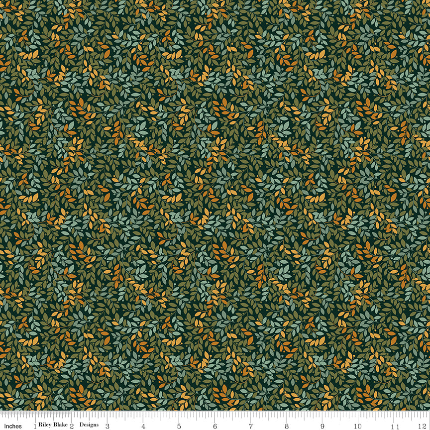 Worth Repeating Leaves Dark Green