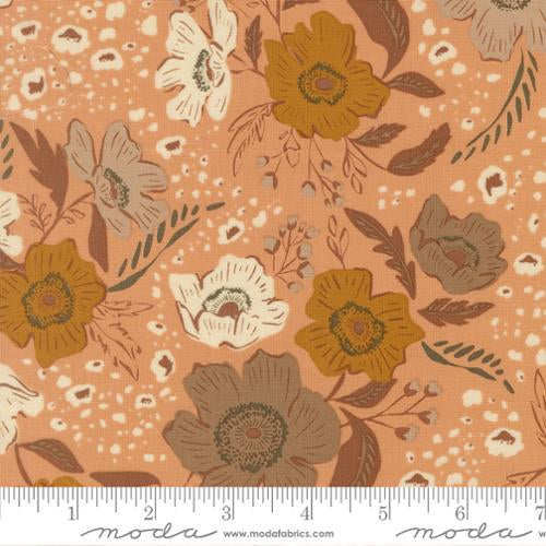 Wellspring Fall Floral - Coral Seashell