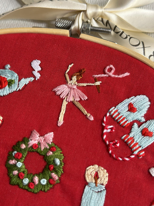 The 24 Days of Advent Embroidery Kit