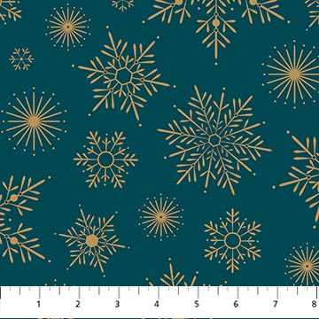 Snowflake Teal