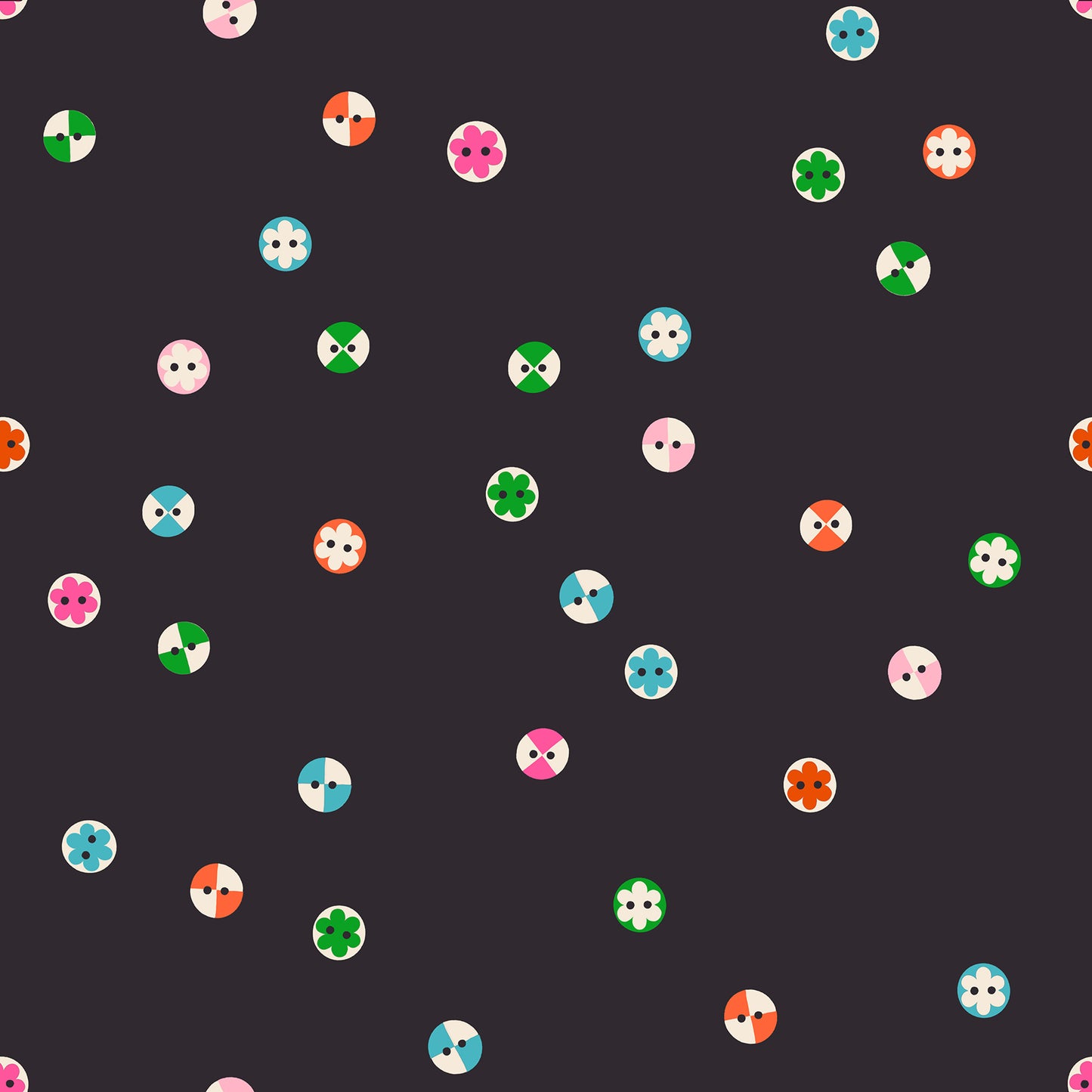 PRE-ORDER Buttons Soft black