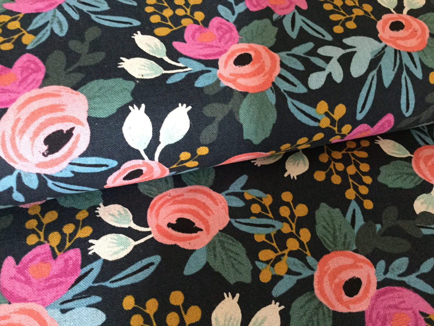 Rosa - Navy Canvas
