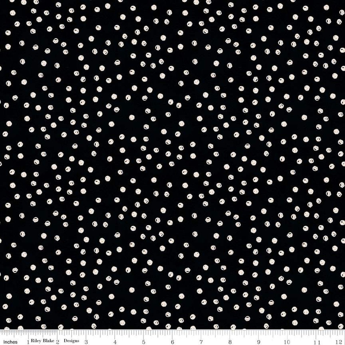 goose-tales-black-cotton-fabric-scattered-dots-print