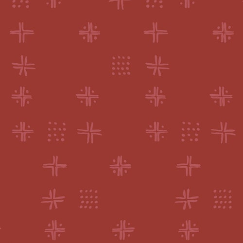 red-mudcloth-fabric-tribal-print-quilting-cotton