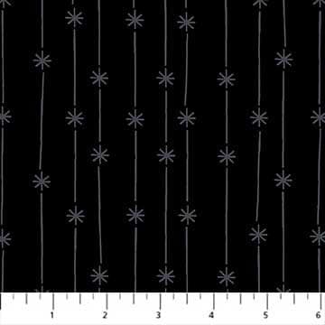 celestial-star-stripes-cotton-fabric-black-silver-galaxy-print