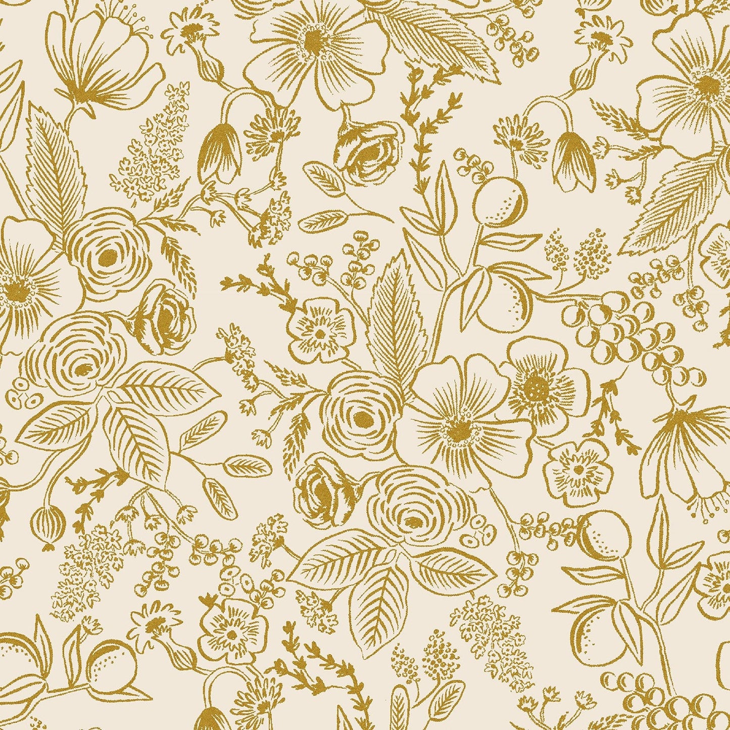 Christmas Colette Floral Metallic