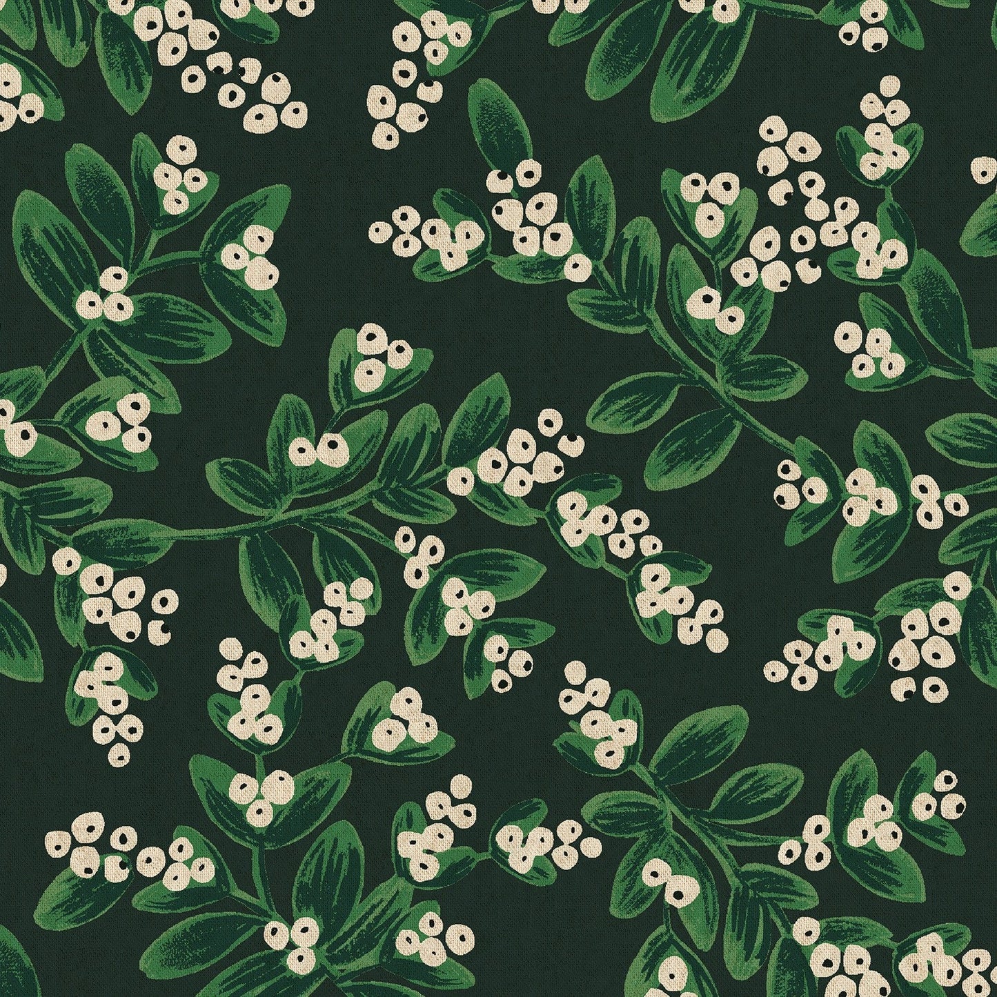 Rifle Paper Co. Mistletoe Evergreen - canvas