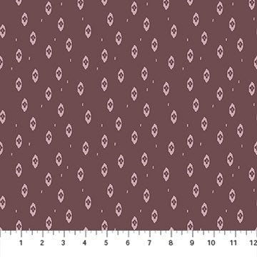 Ikat Mauve-Brown