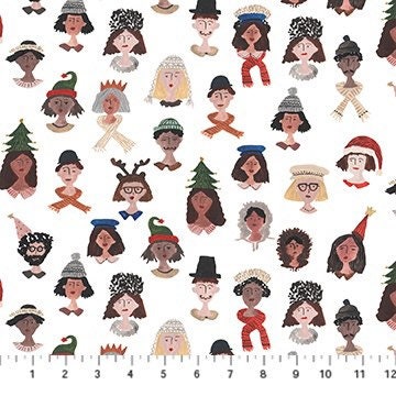 christmas-village-fabric-winter-hats-cotton-yardage