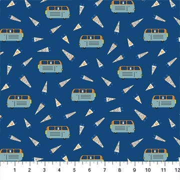Trailer Camping Blue