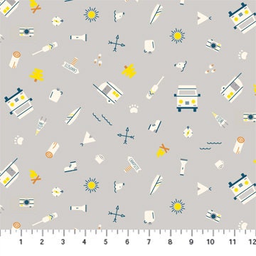 Camping Treasures in Gray