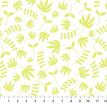 Citrus Green Scandinavian floral