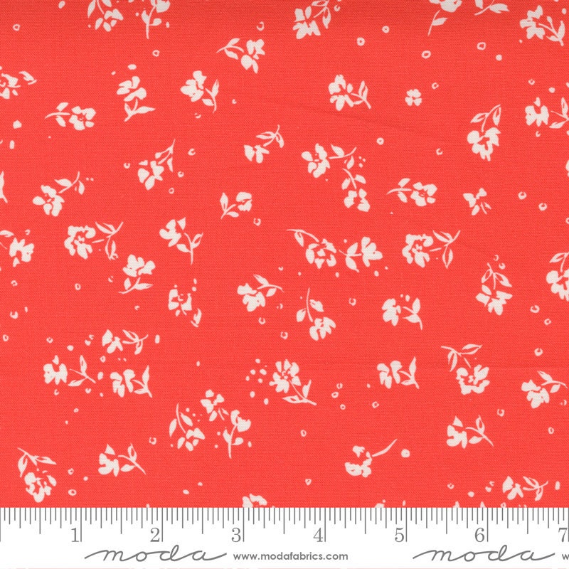 geranium-red-floral-fabric-by-crystal-manning-moda-lady-bird