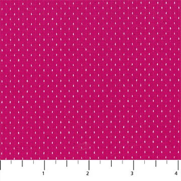 Magenta Woven Dots