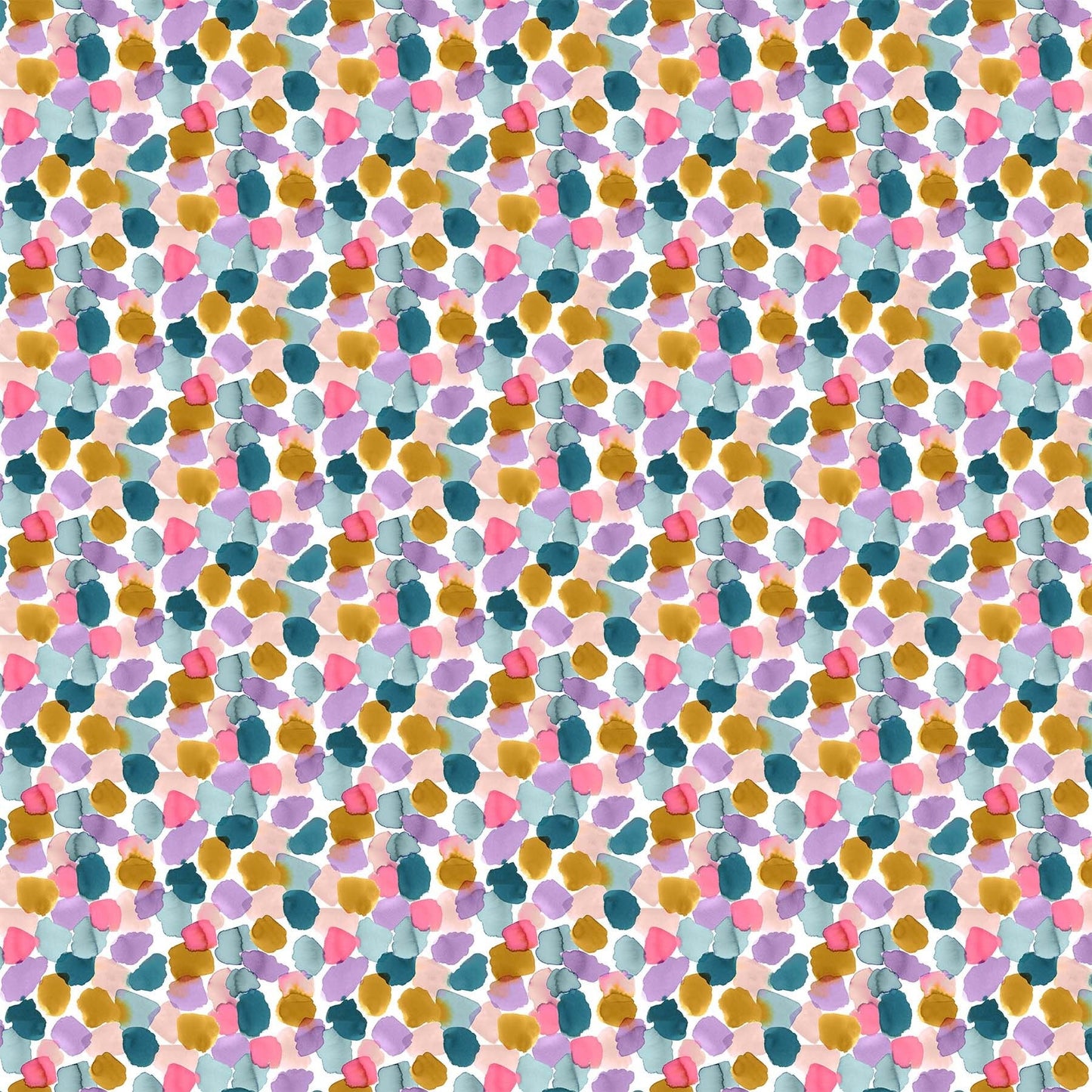 Dreamscape 90568-10 Abstract Rainbow spots pastel dots rainbow dots figo fabrics