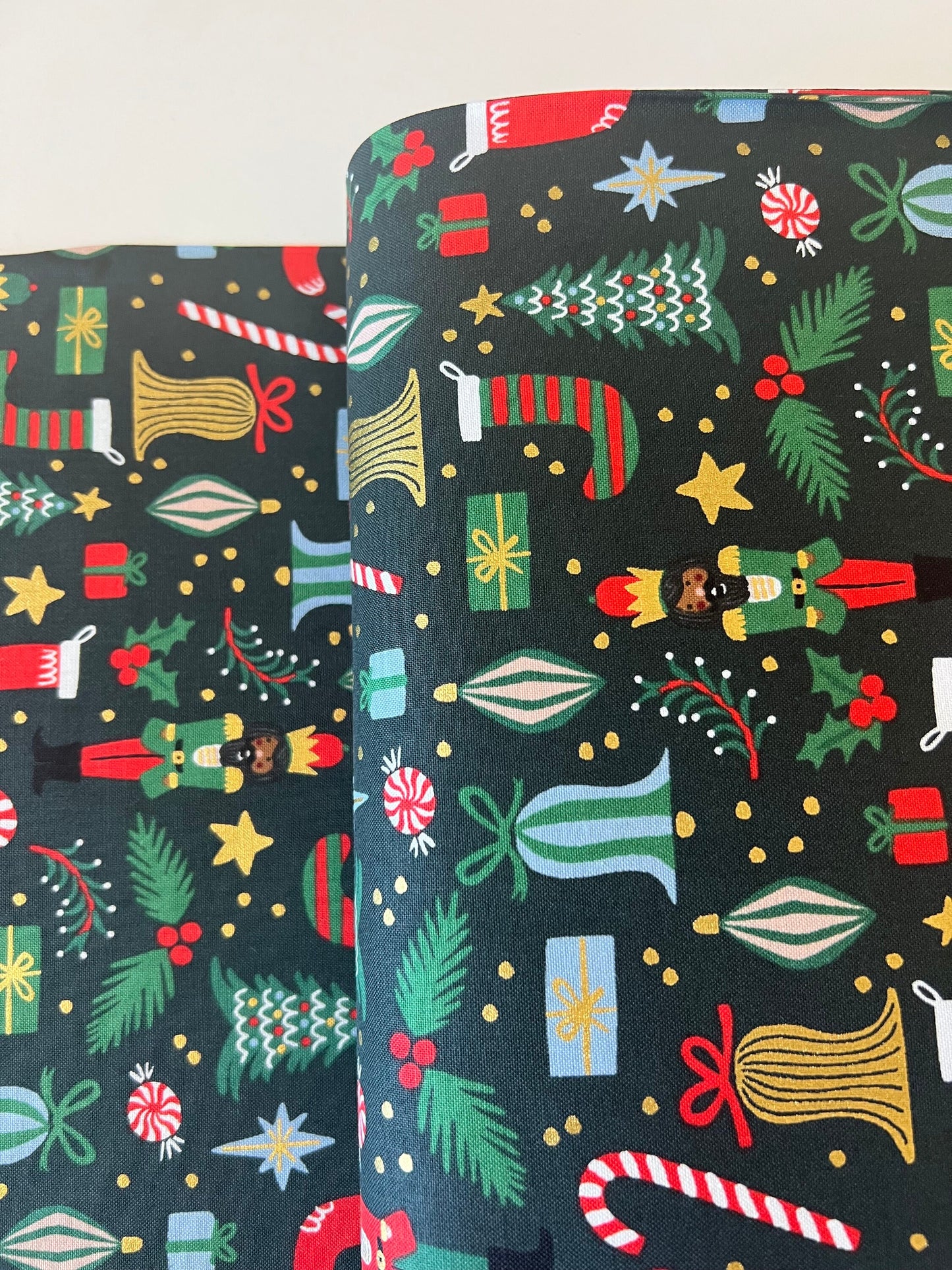 christmas-fabric-nutcracker-ornaments-evergreen-cotton