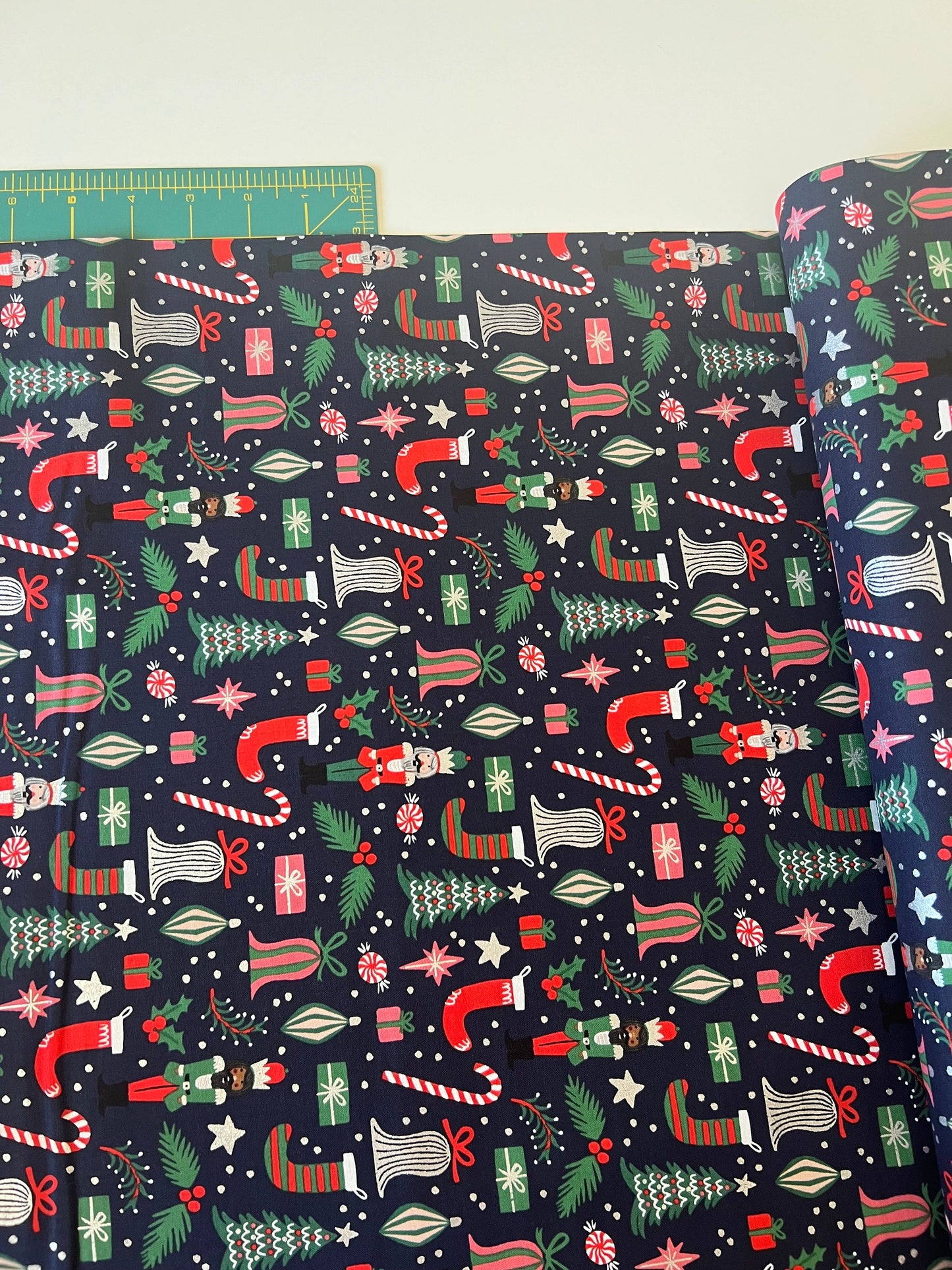 Holiday Classics II RP614-CR2M Holiday Classics - Deck The Halls - Navy - nutcracker holiday - classic Christmas fabric