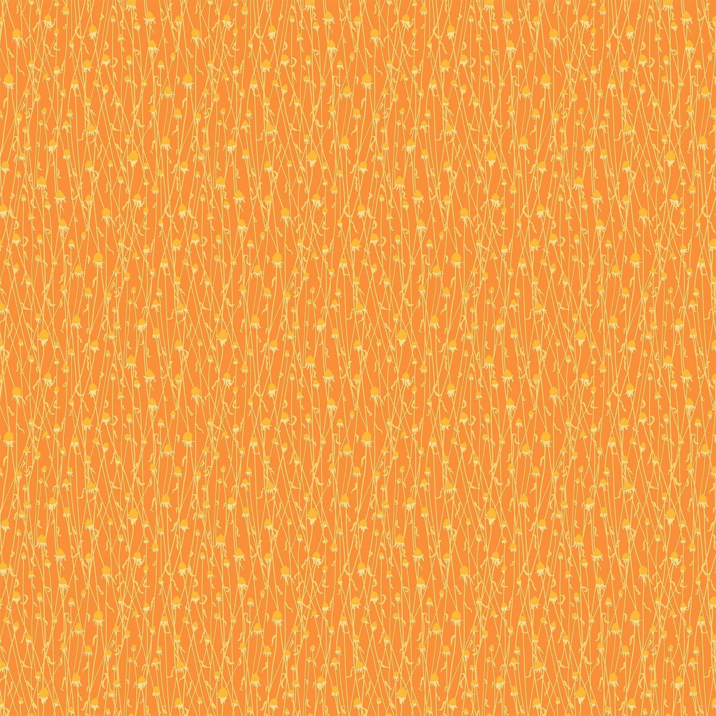 Orange Floral Stems
