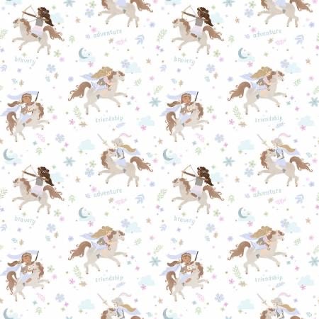 Brave Girl on a horse