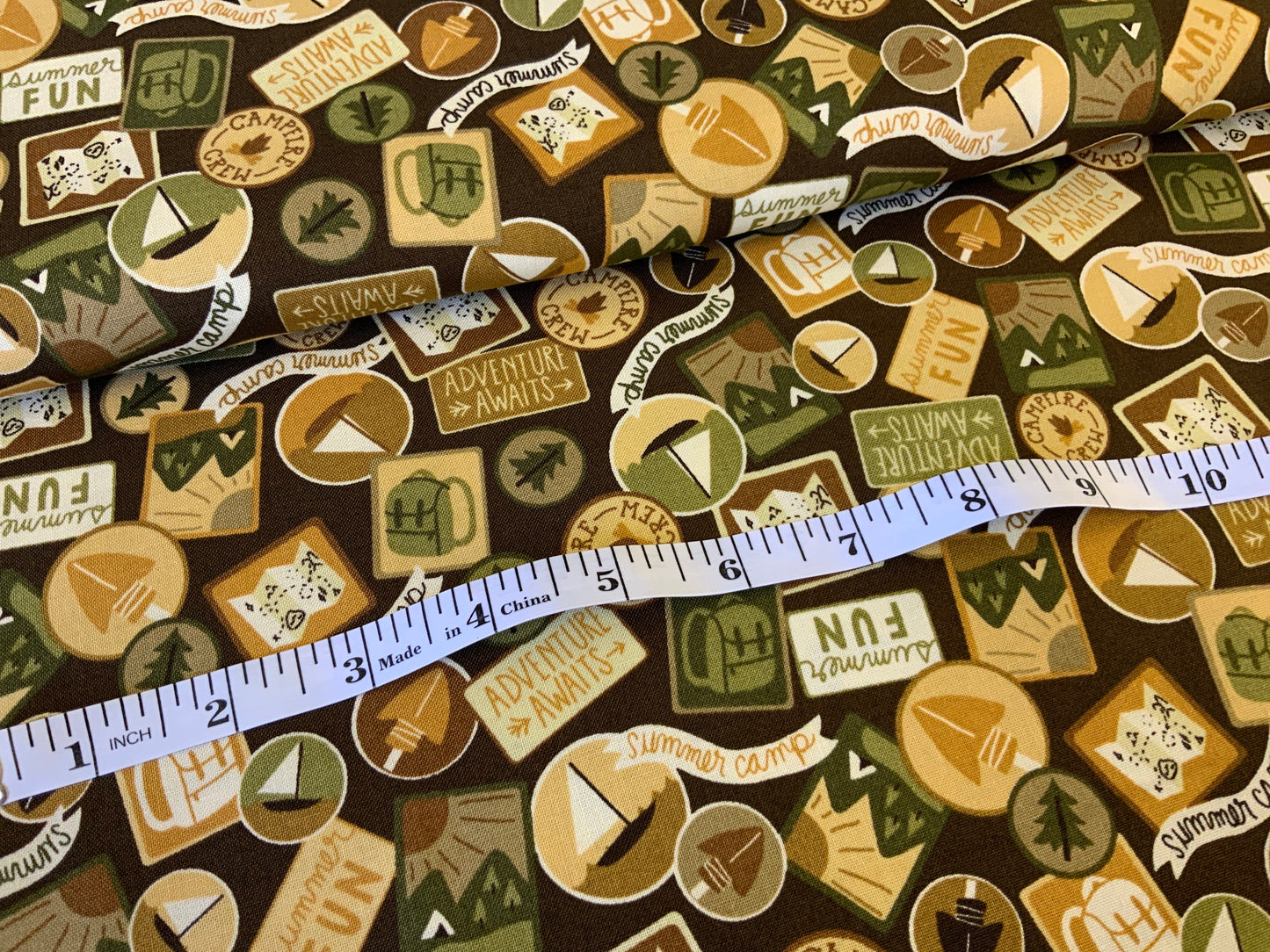 Camping Patches Brown