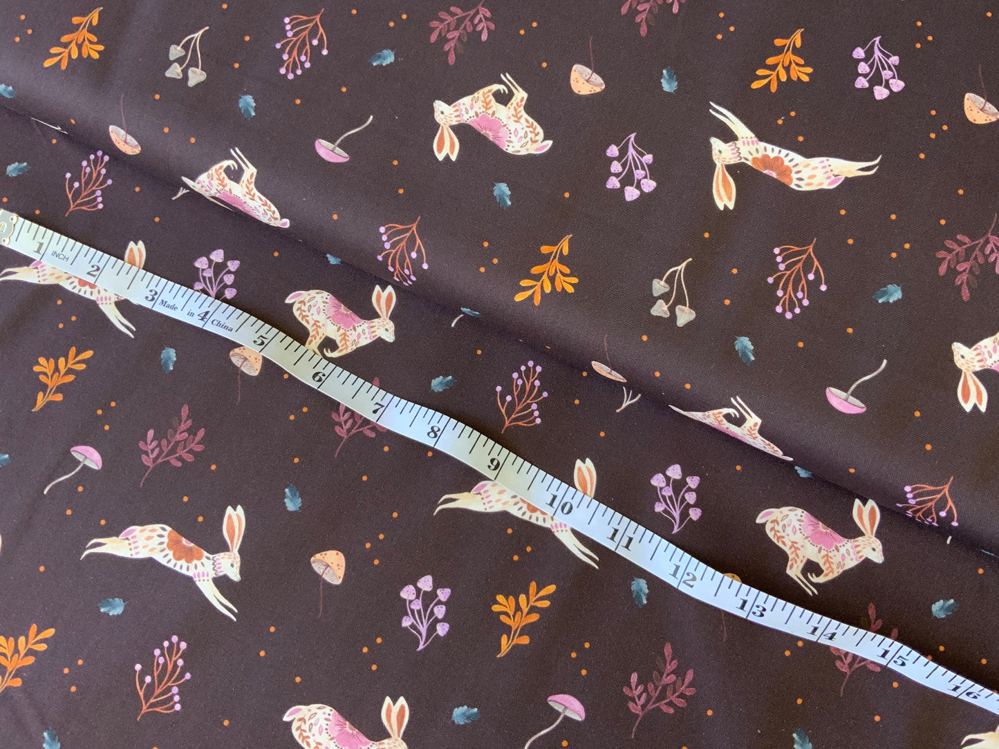 rabbits-hopping-fall-fabric-dashwood-studios-dreamy-animals-fabric