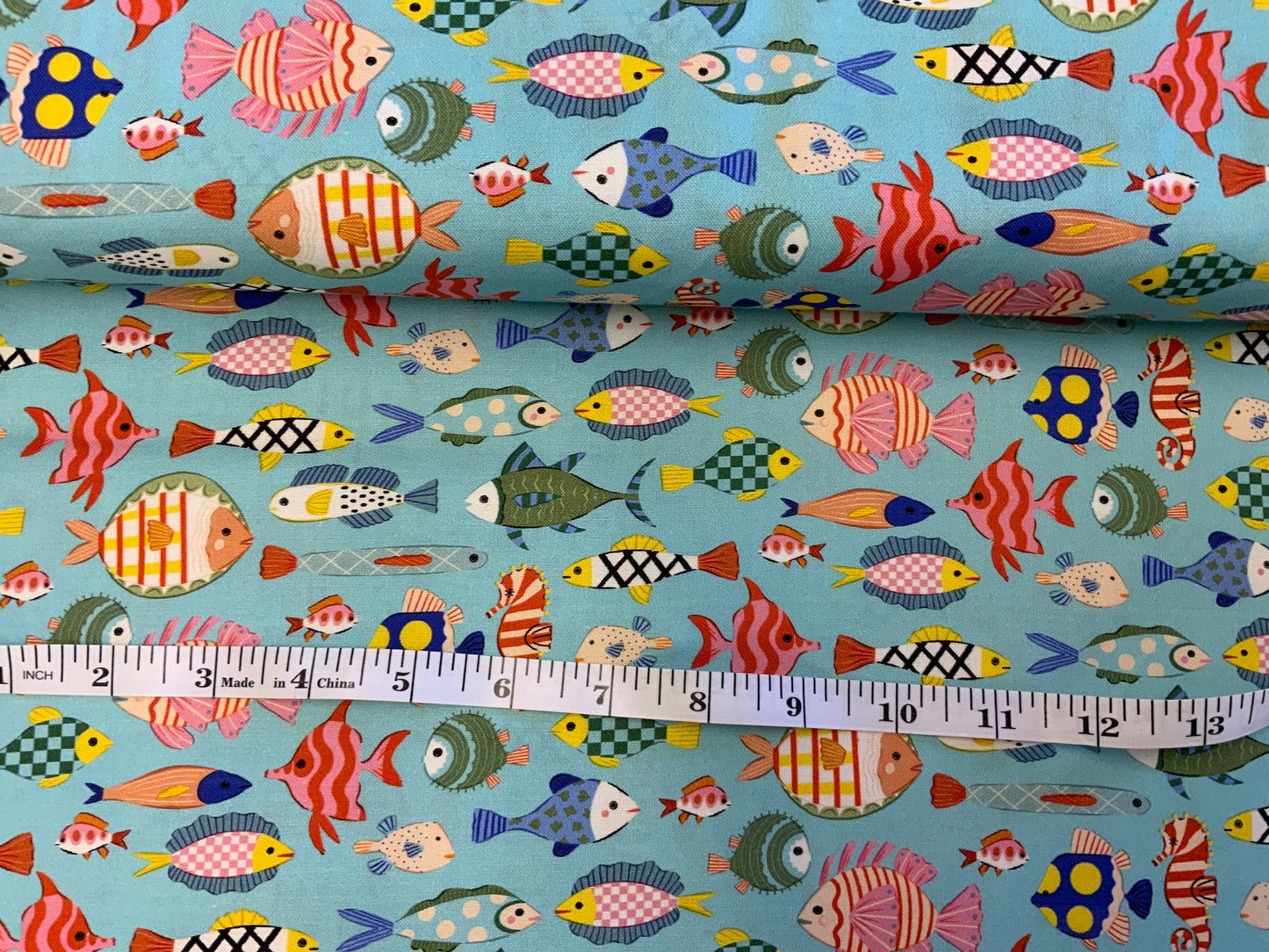 Methyl ST-DFG2719 colorful fish Dear Stella Fabric