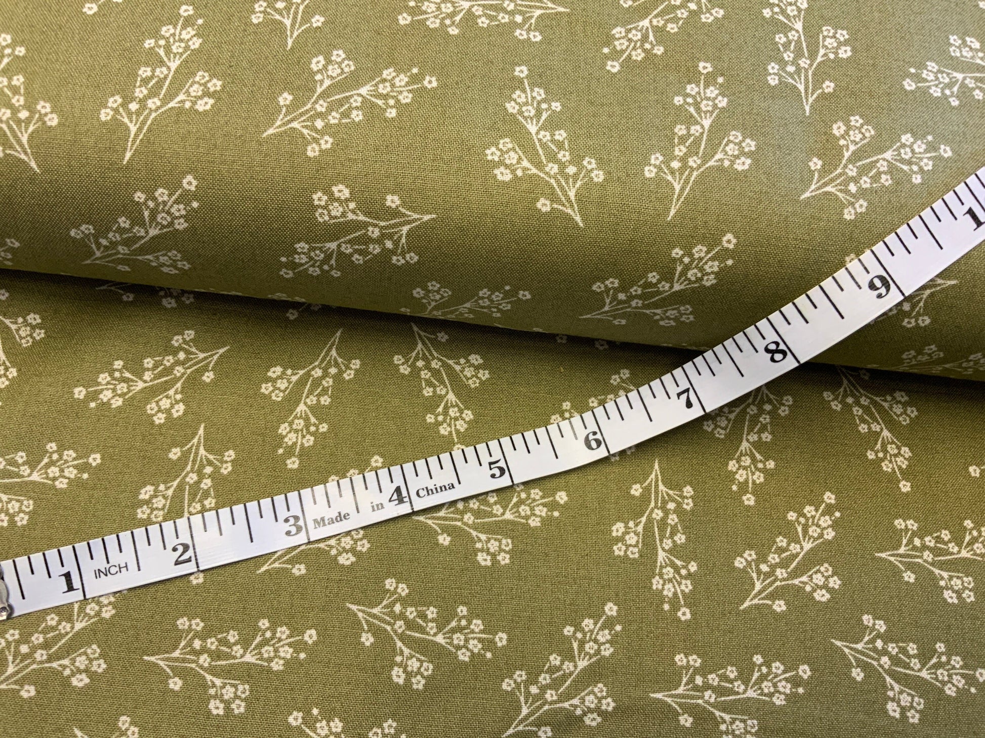 Trek 90798-71 olive blossom garden FIGO FABRICS
