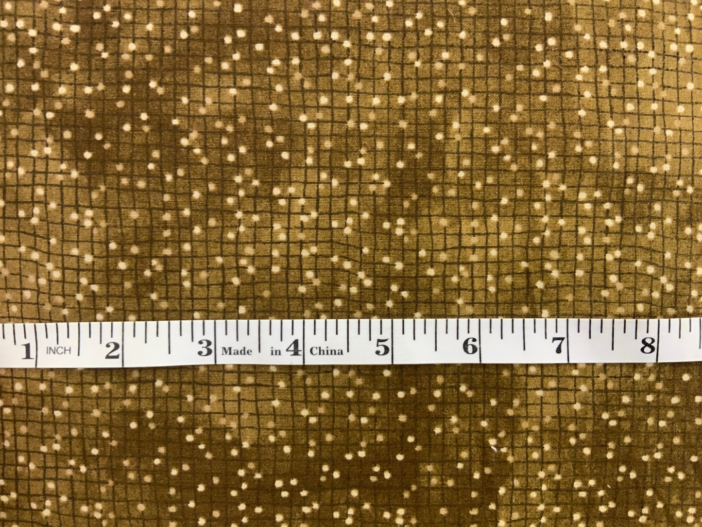 marcel-90293-figo-fabrics-green-grid-dots-dusty-brown