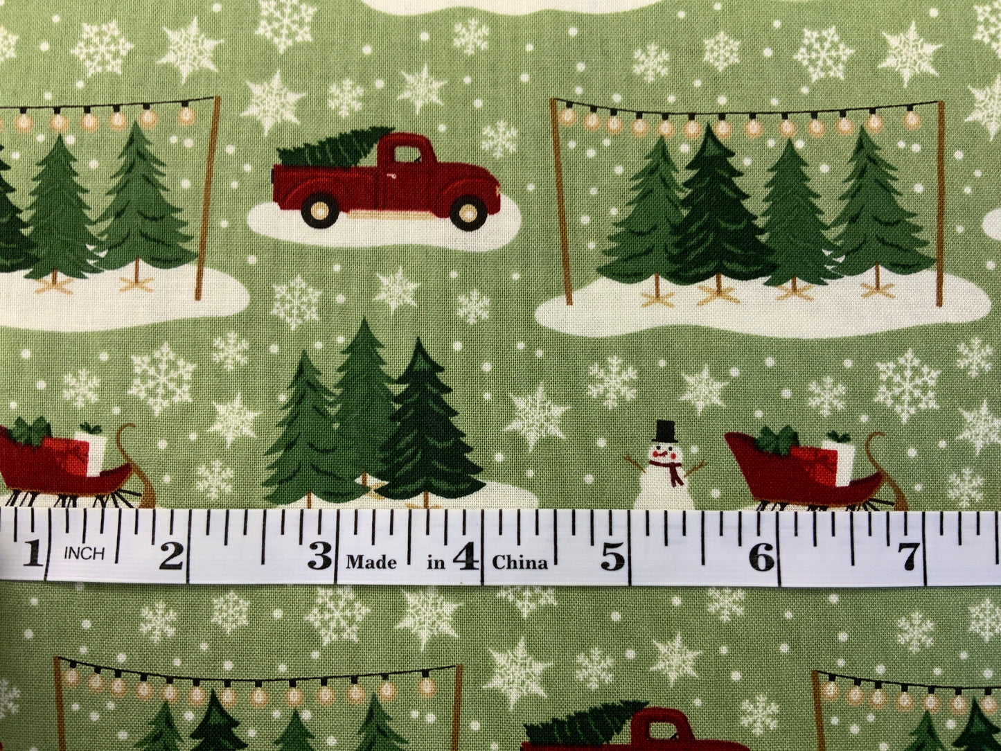 Christmas Tree Hunting - Green