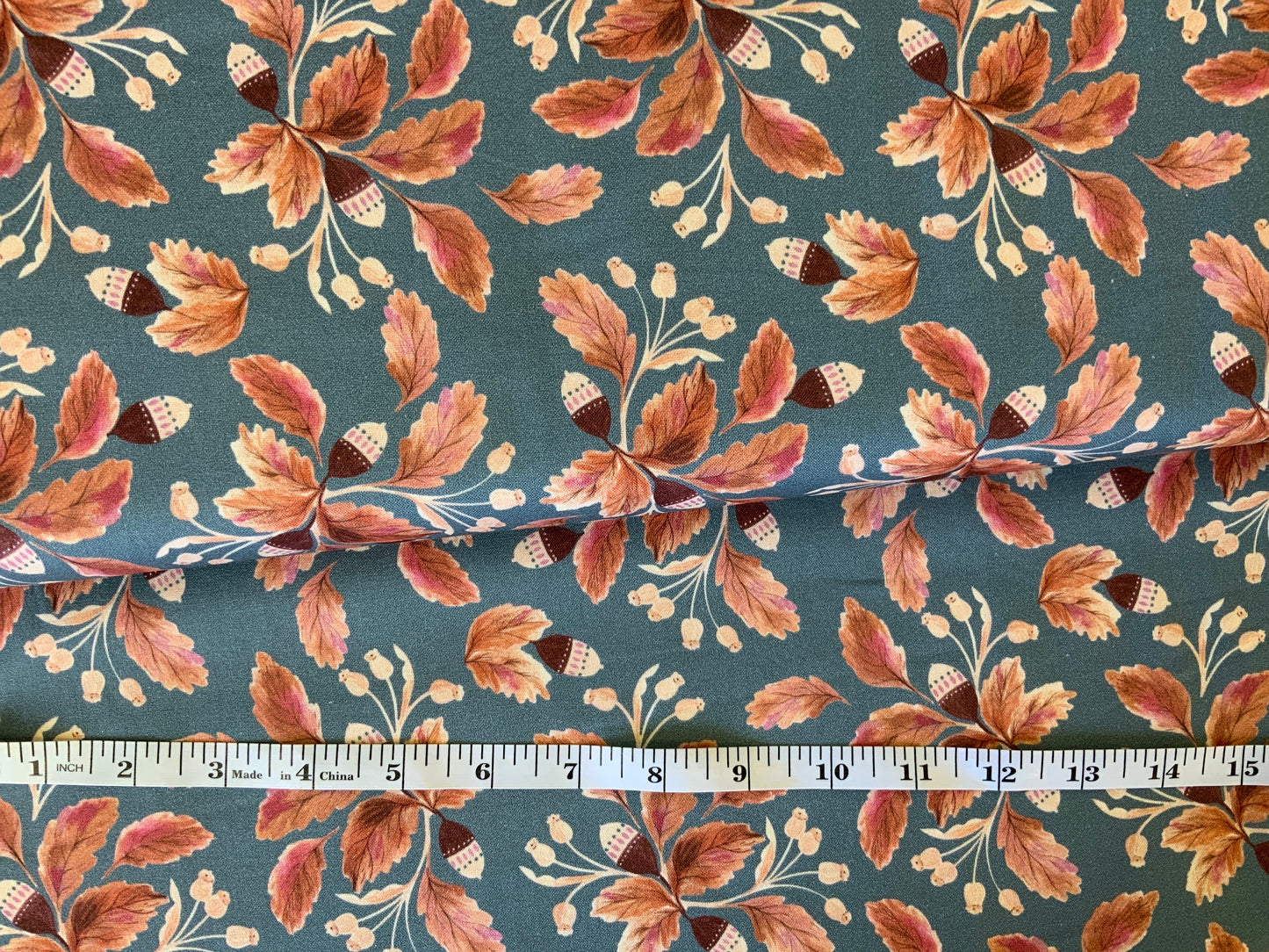 Rustic Fall Floral and acorns