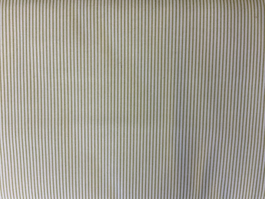 Stripes in sage, fabric by the yard, fat quarter, 1/2 yard FIGO Fabrics cotton Serenity basics 92014-70 white fabric white and green stripes