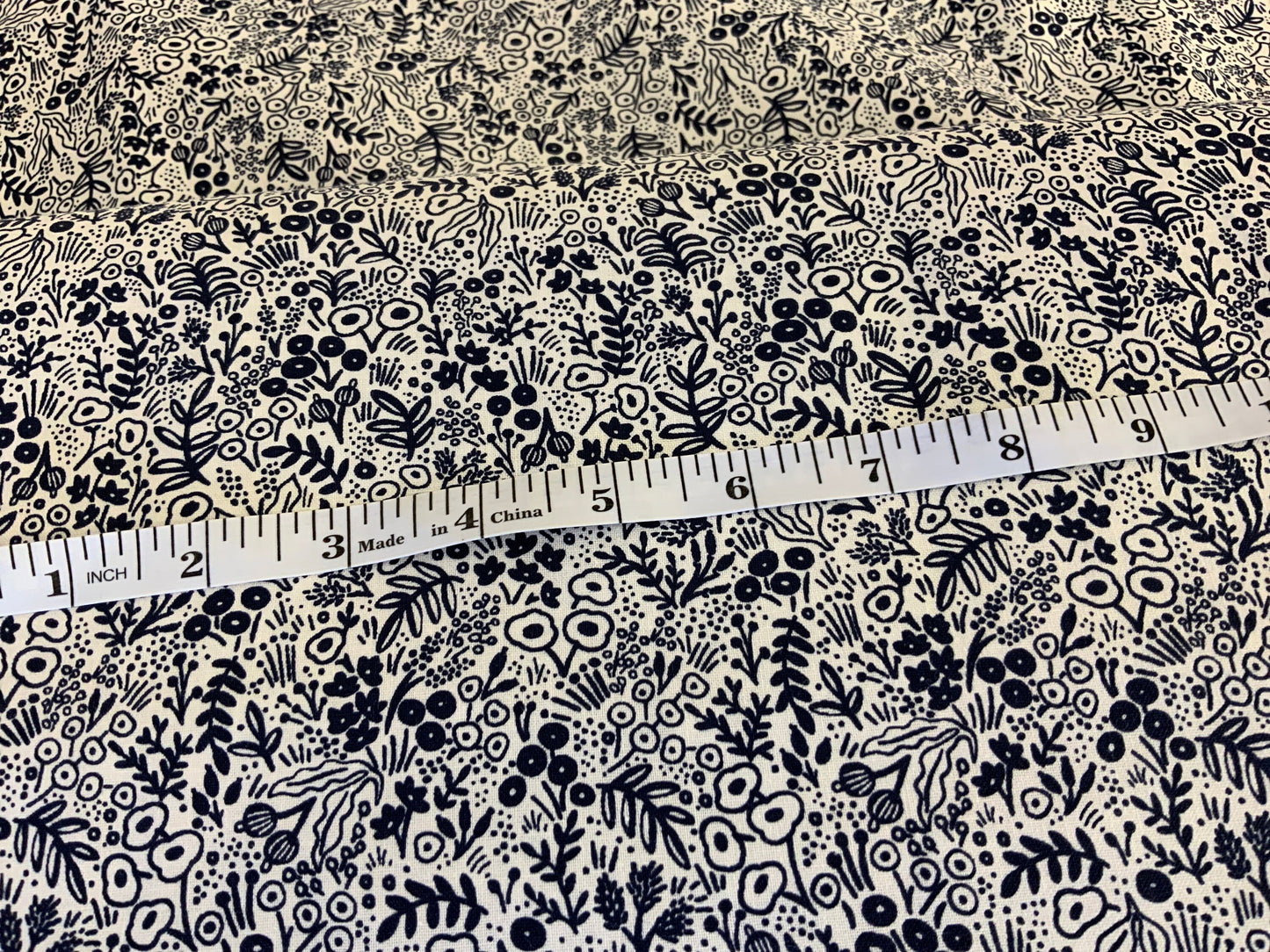 Navy ditsy Rifle Paper Co. Basics