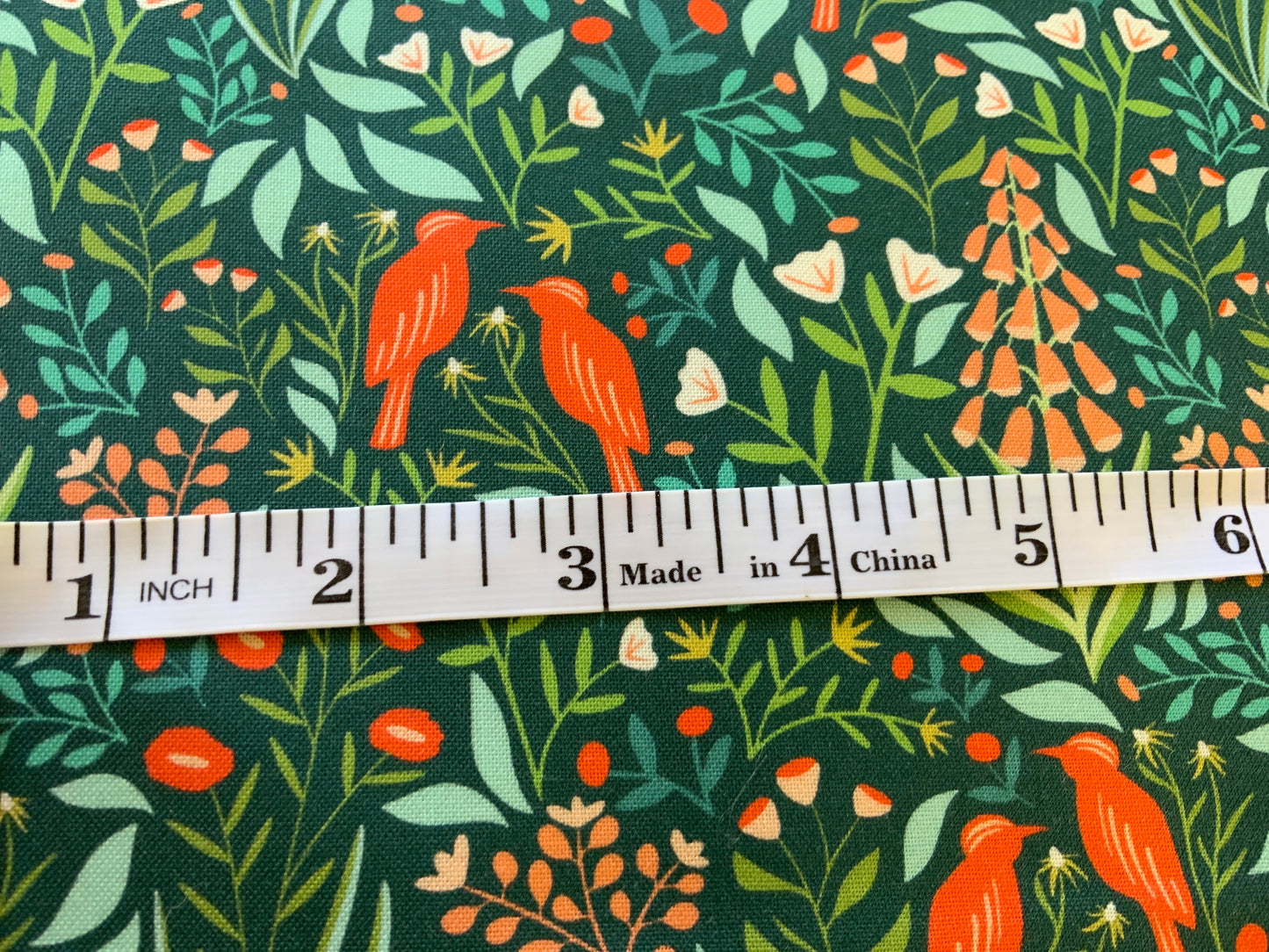 ph0180-secret-bloom-garden-party-phoebe-fabrics-green-jungle-bird