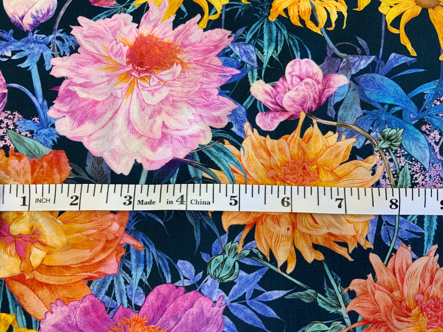 Garden Escape Navy Floral