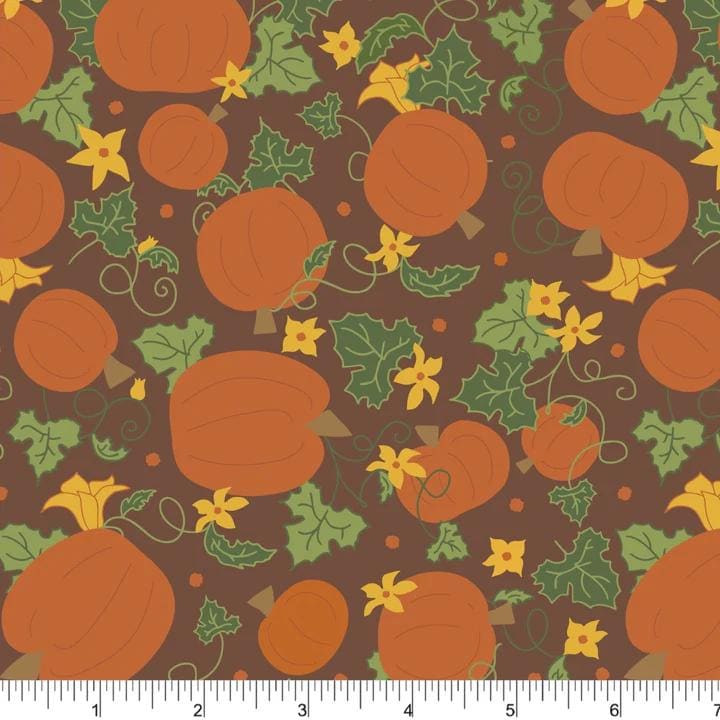 pumpkin-patch-fabric-halloween-fall-floral-cotton