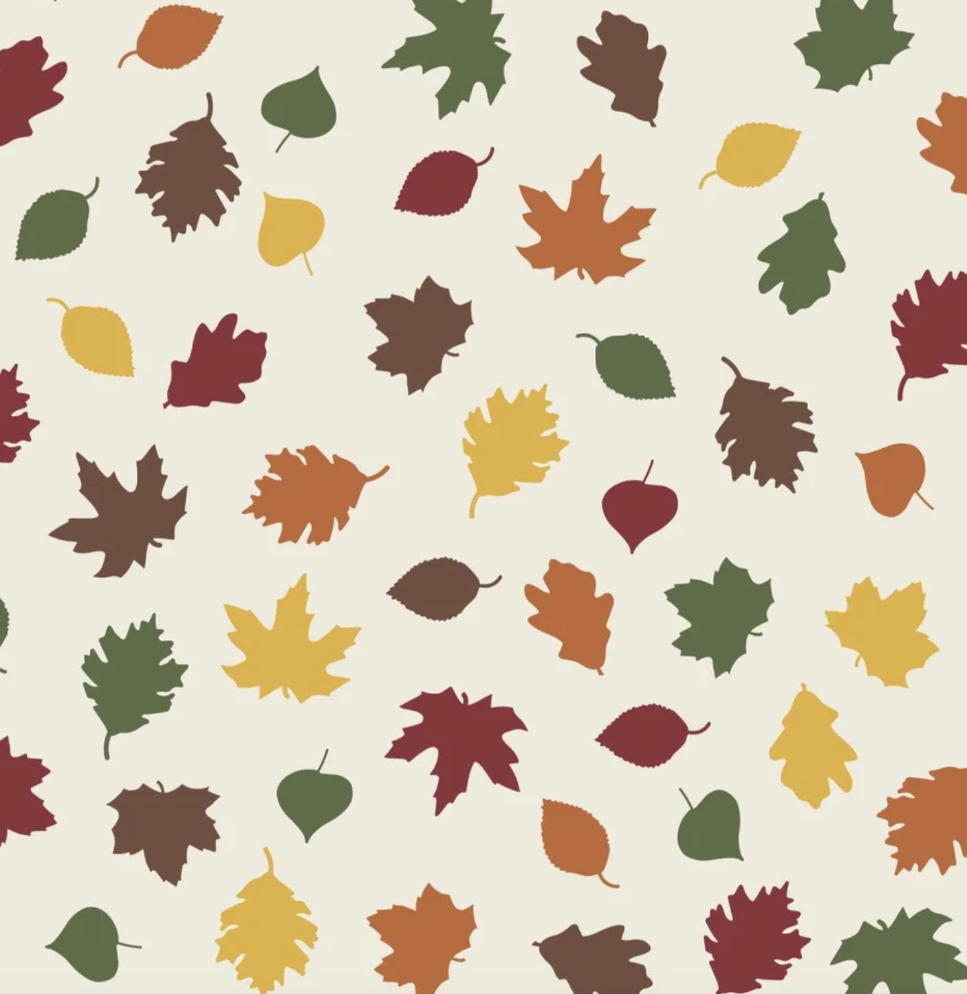 Falling Leaves in Autumn