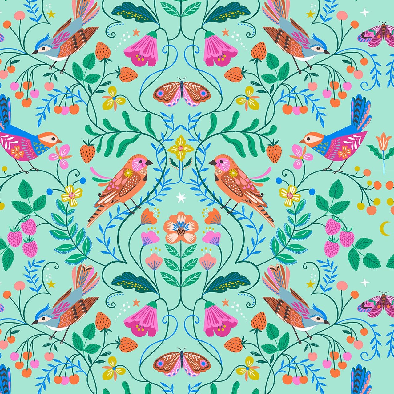 Songbird Singing Birds Blue