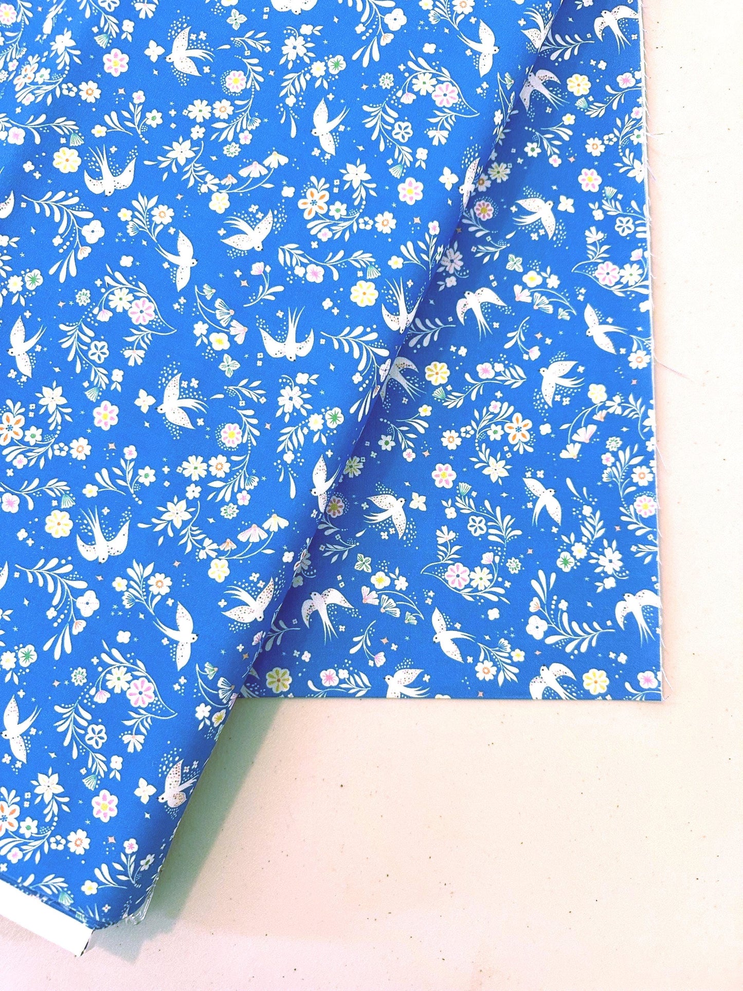 blue-bird-floral-cotton-fabric-songbird-collection