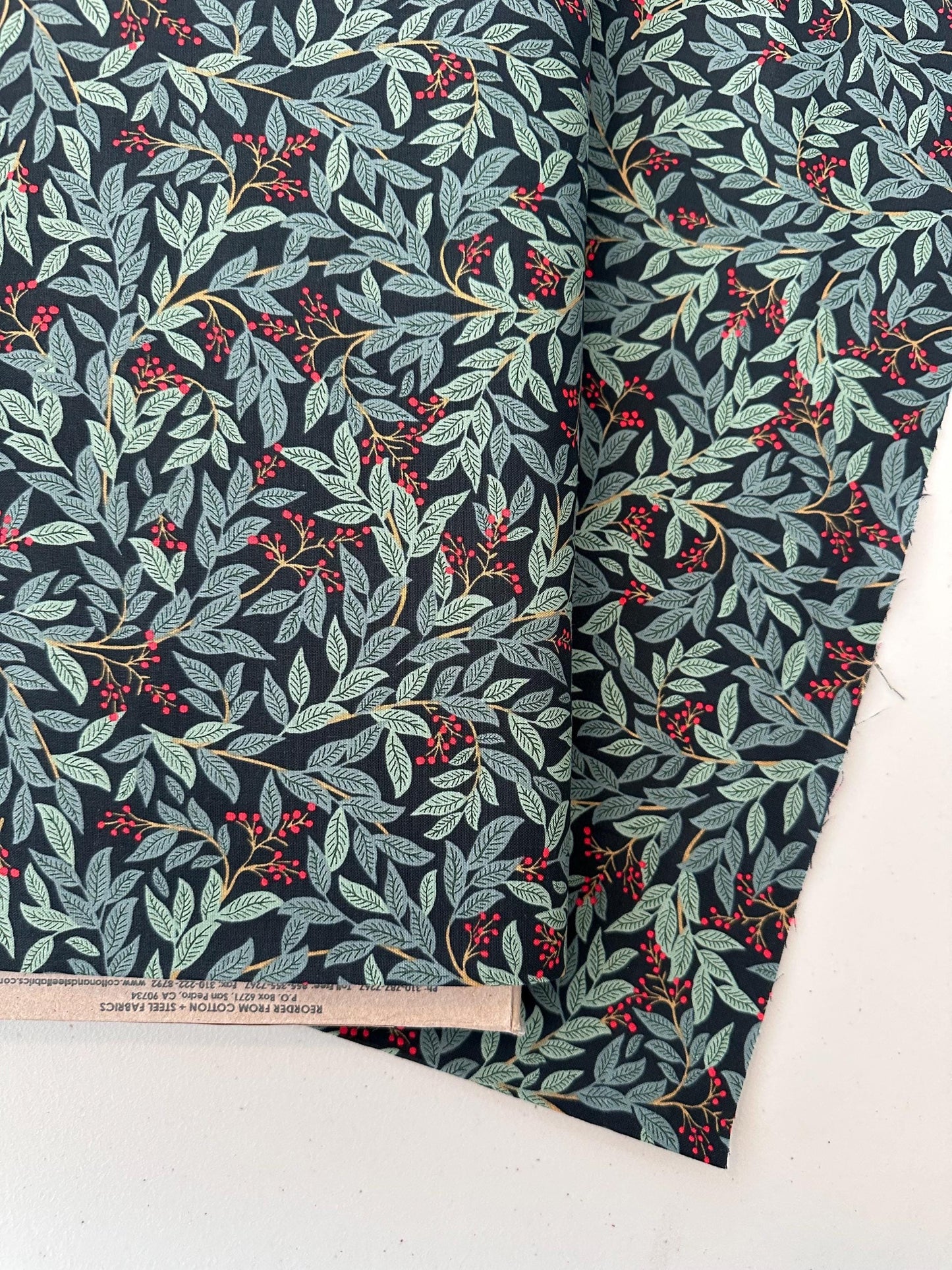 Willowberry - Evergreen Fabric