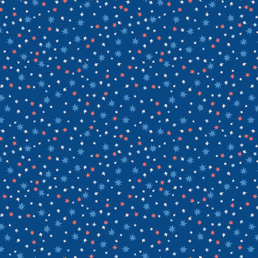 Firecracker Stars Blue