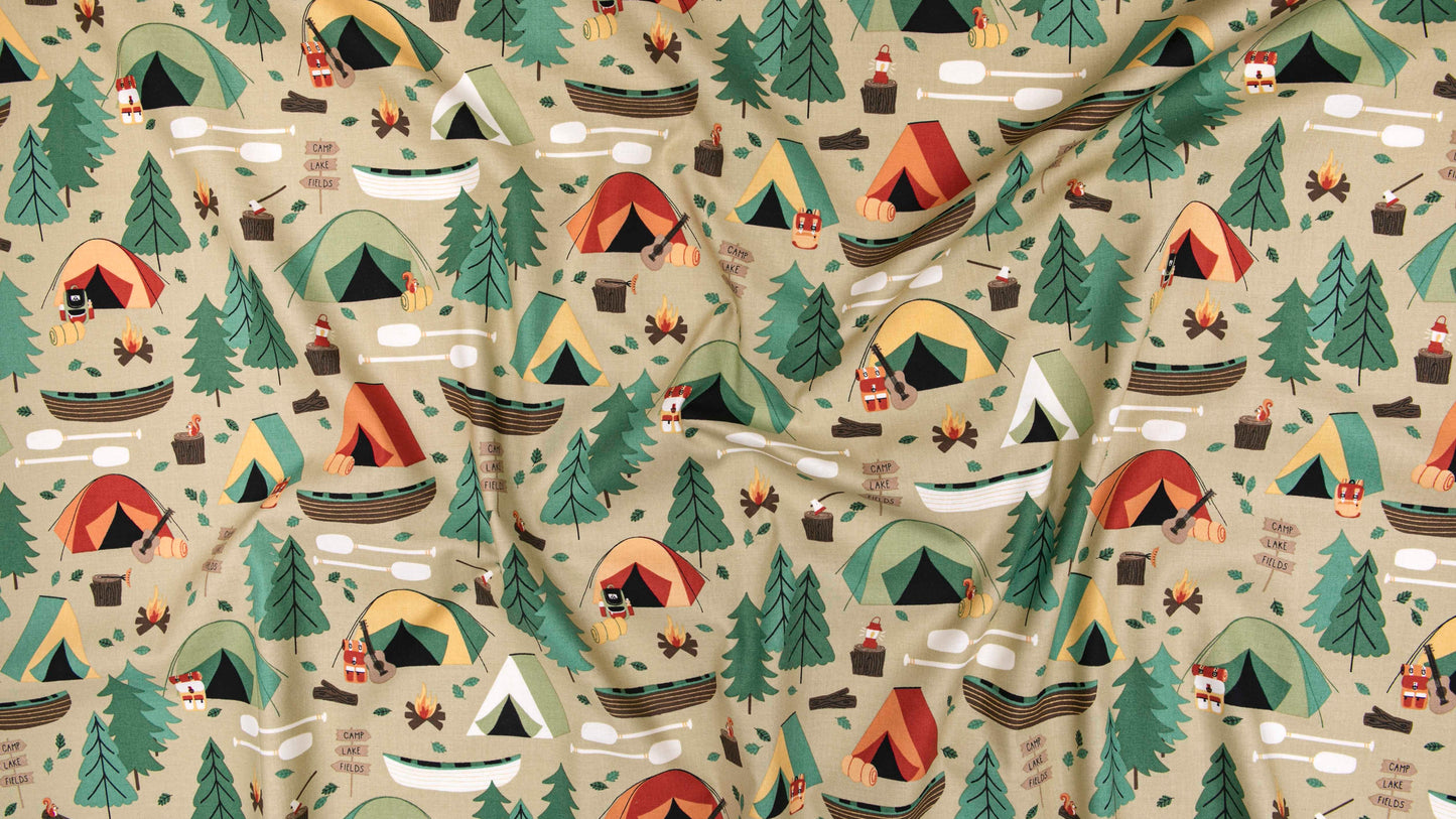 Campground - Bark Fabric