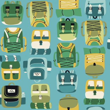 Backpacks Sky Fabric