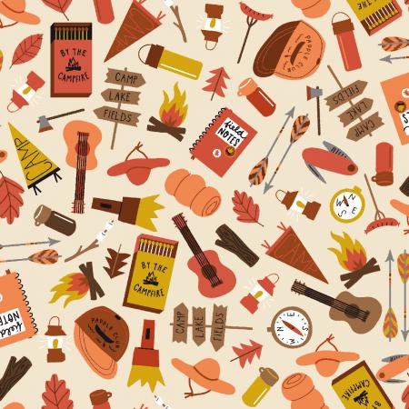Campgear Autumn Fabric