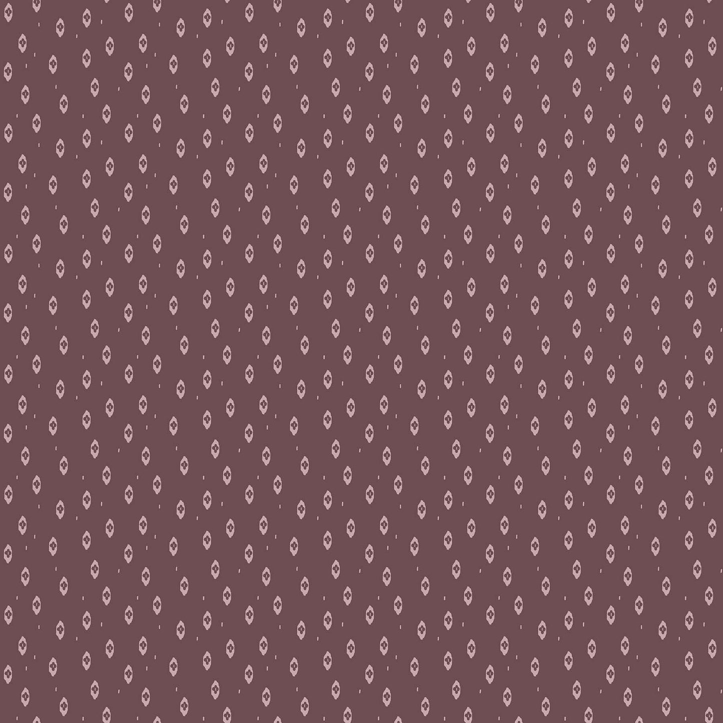 Summer's End Purple Ikat