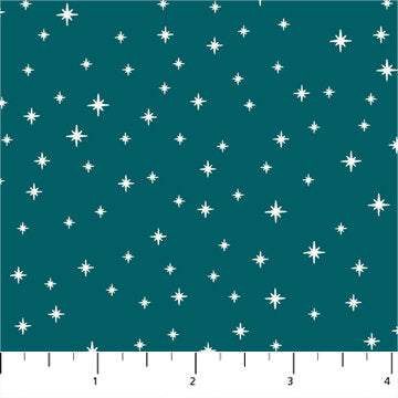 Peppermint Stars Turquoise
