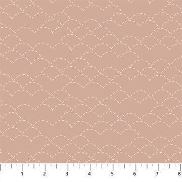 Hand Stitched Hills Moody Blush