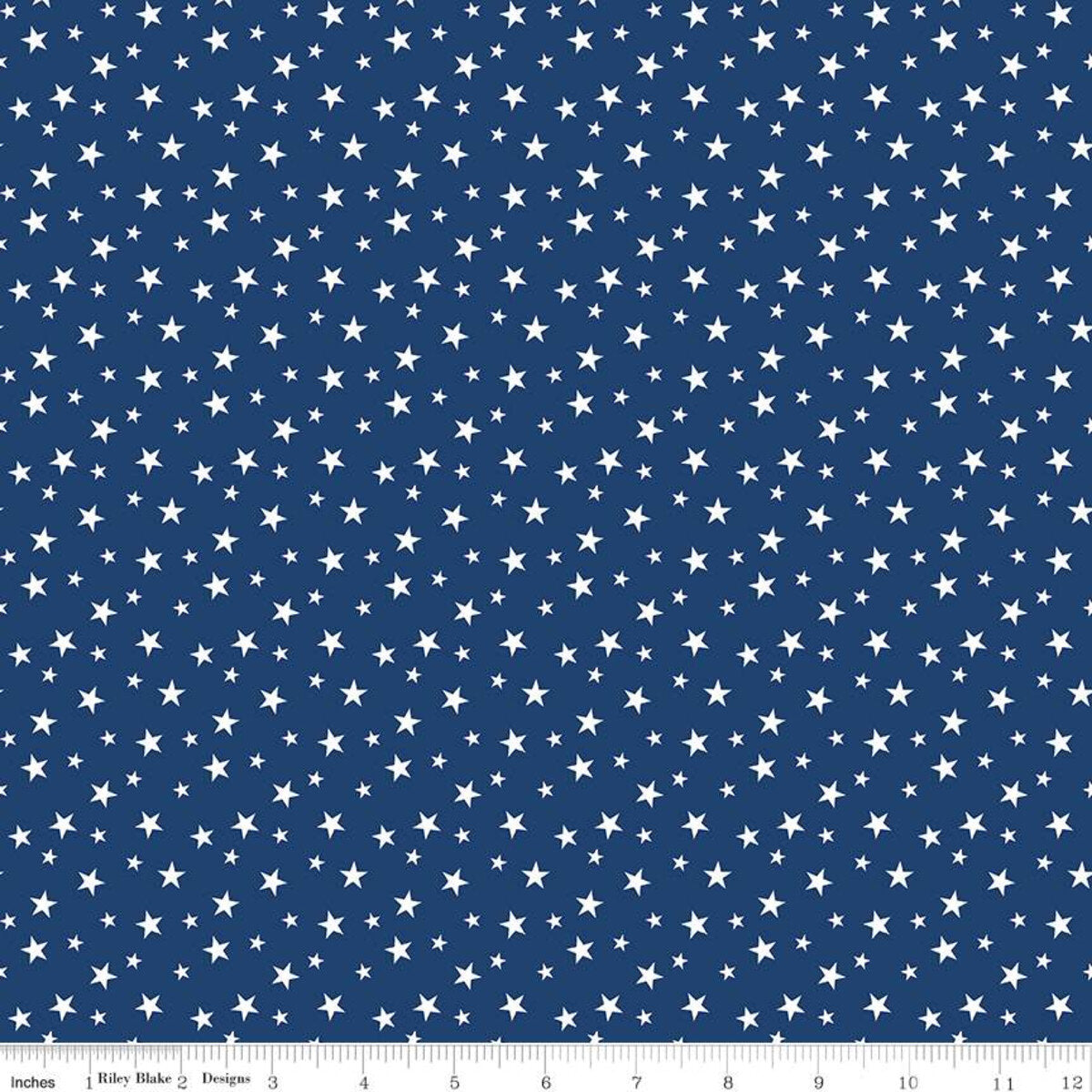 Land of Liberty Blue Stars C10562-BLUE