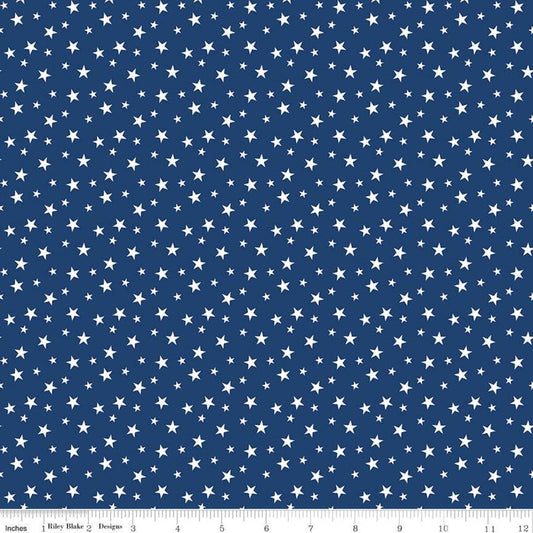 Land of Liberty Blue Stars C10562-BLUE